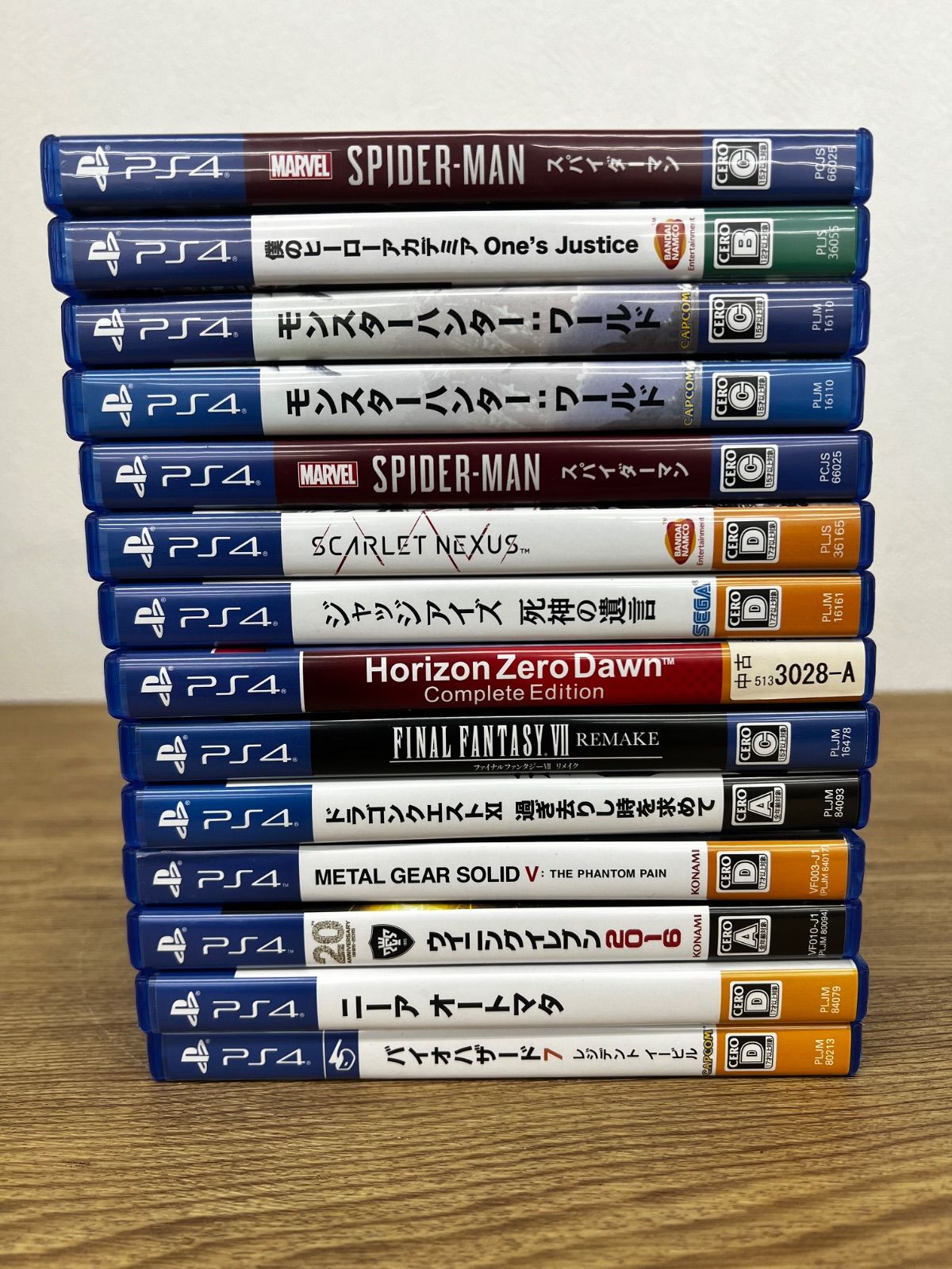 2 【動作未確認・ジャンク品】 PS4 ソフトまとめ売り 14セット 