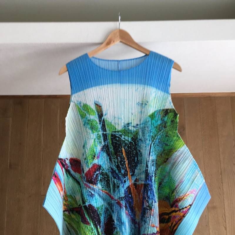 極美品 PLEATS PLEASEプリーツプリーズ TROPICAL WINTER ワンピース3 