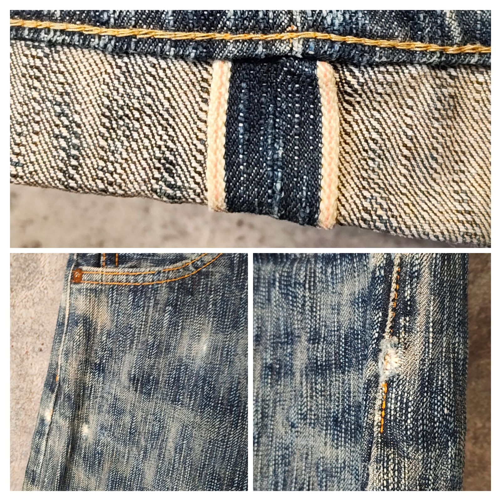 EIGHT-G 803-XX 15oz VINTAGE REPLICA JEANS / INDIGO EIGHT-G