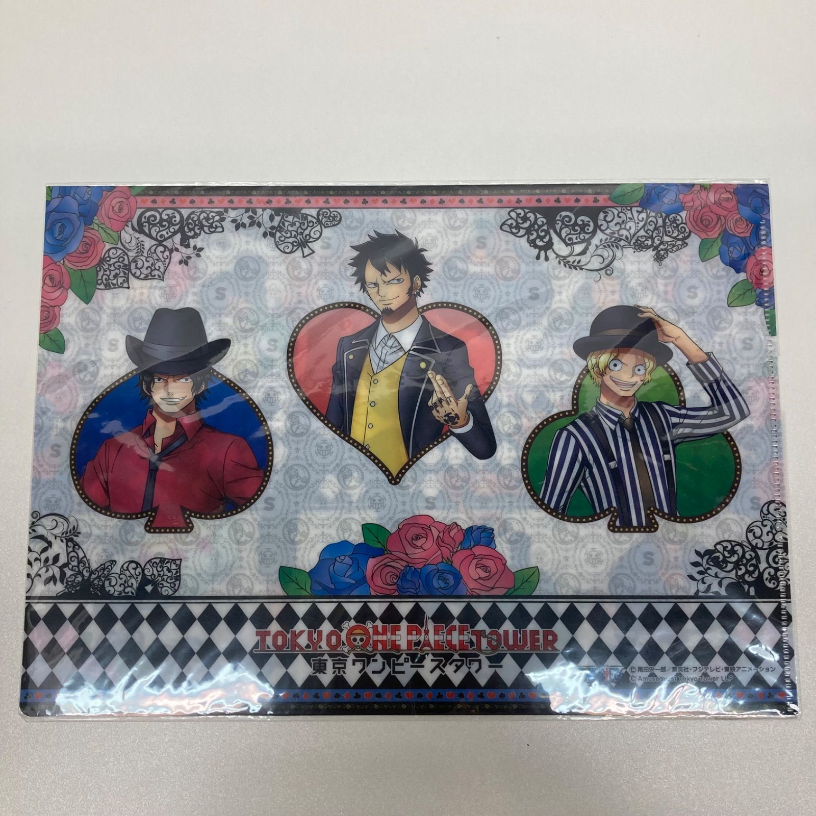 東京ワンピースタワー クリアファイル 4周年記念 5周年記念 セット 