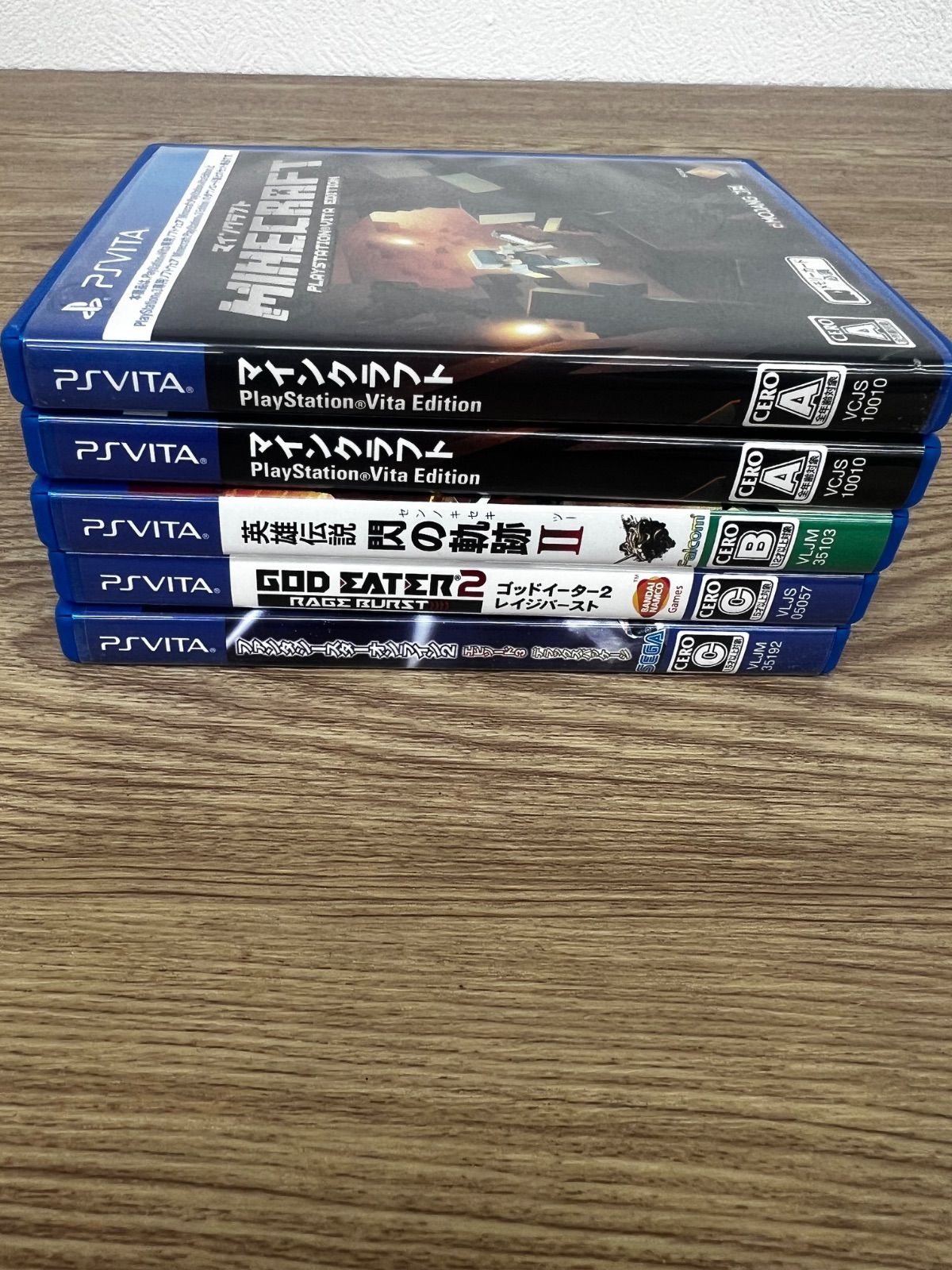 ジャンク PS Vita ゲームソフト 5本セット PS Vita ソフト まとめ売り 