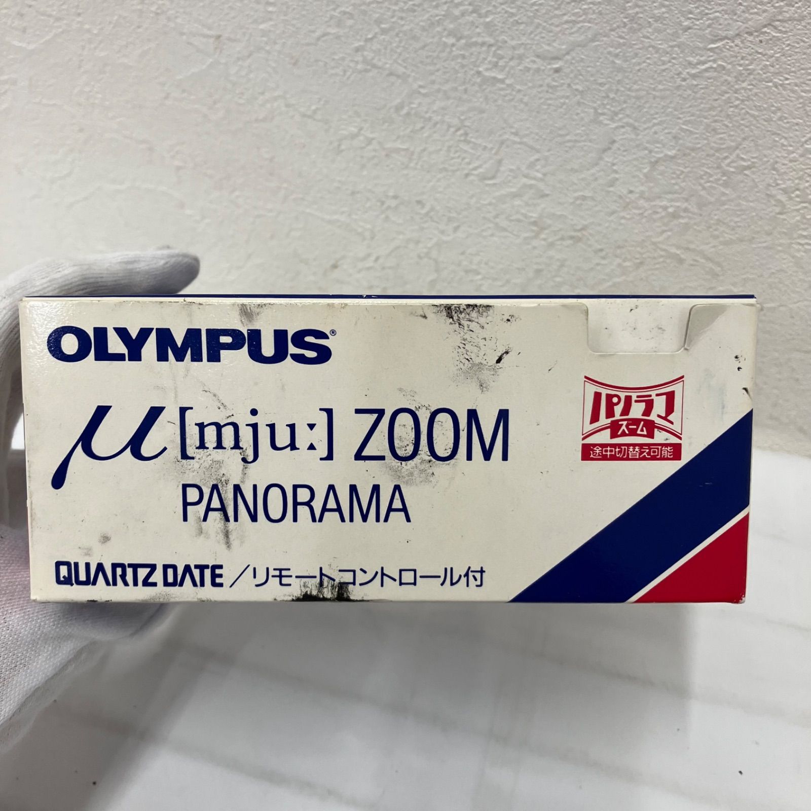 D9649 OLYMPUS オリンパス μ［mju:］ ミュー ZOOM PANORAMA 動作未確認