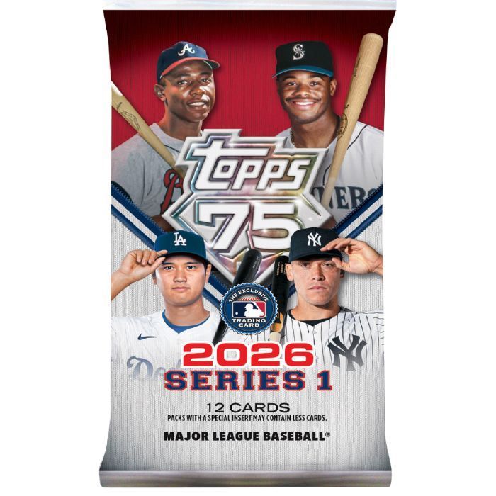 O 2026 Topps Series 1 Baseball - Japan Edition【1BOX(12枚入パック