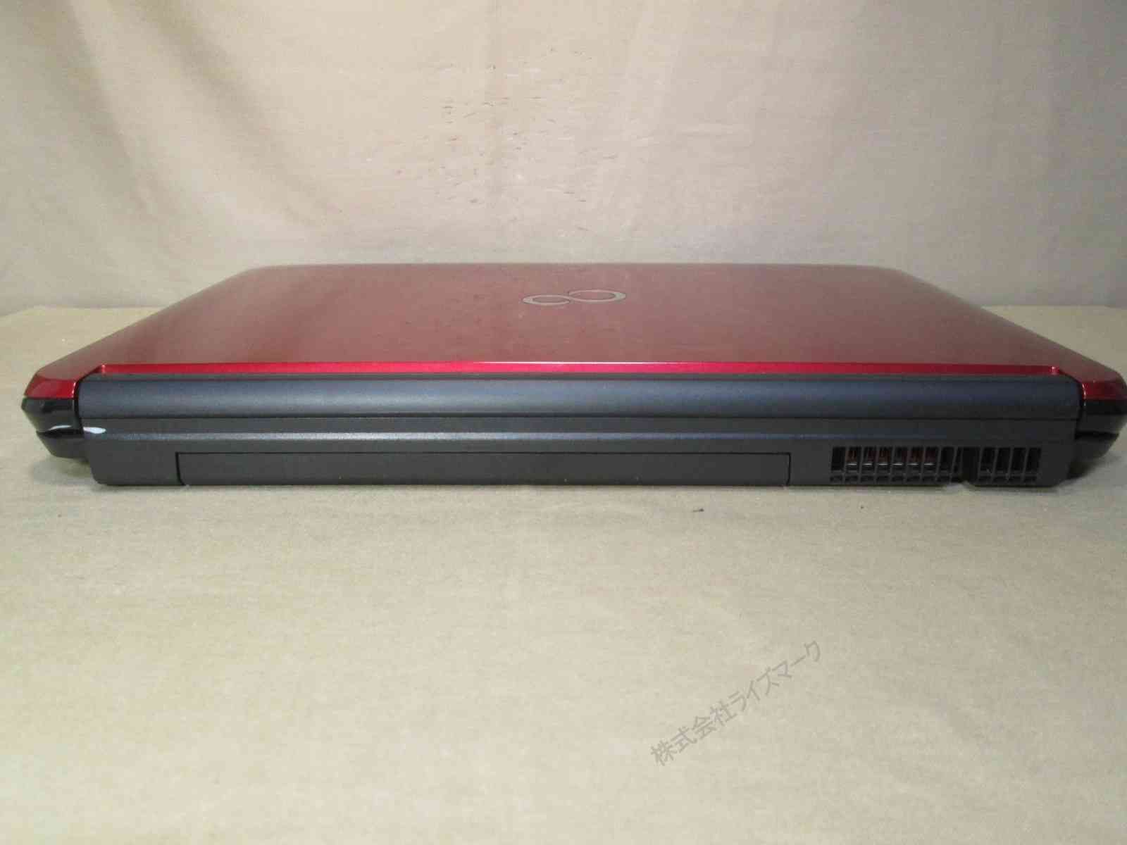 富士通 LIFEBOOK AH56/D 赤 i5-2520M メモリ8GB HDD500GB ブルーレイNG 