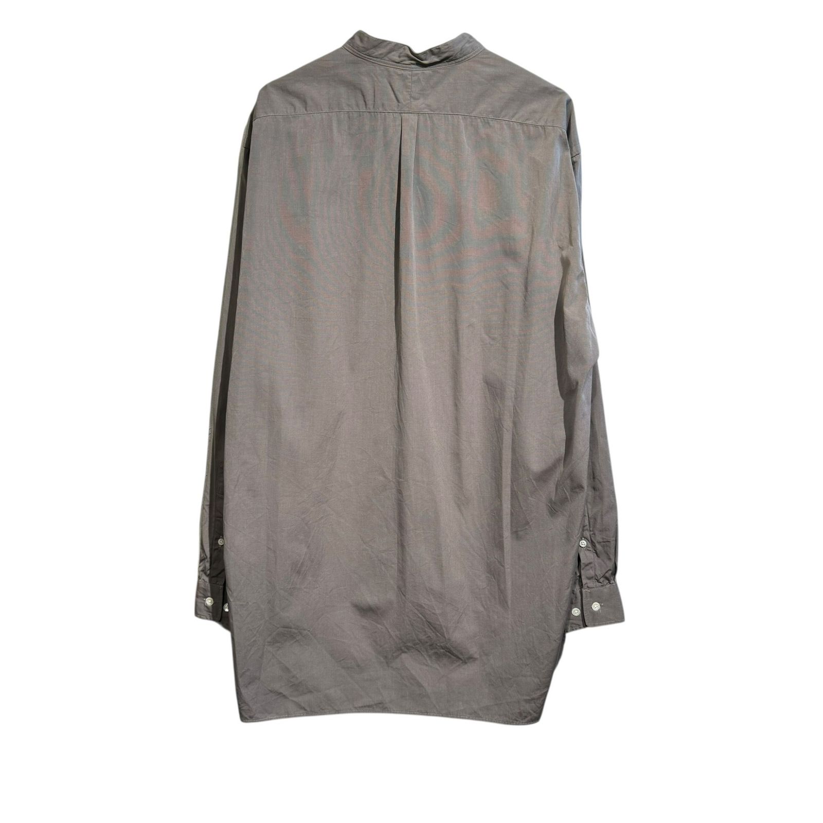 PHIGVEL (フィグベル) BAND COLLAR LONG SHIRT ベージュ 2 - メルカリ