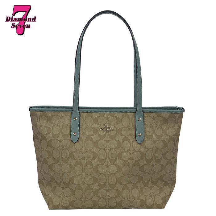 レディース 【】COACH コーチ シグネチャー トートバッグ F58292 