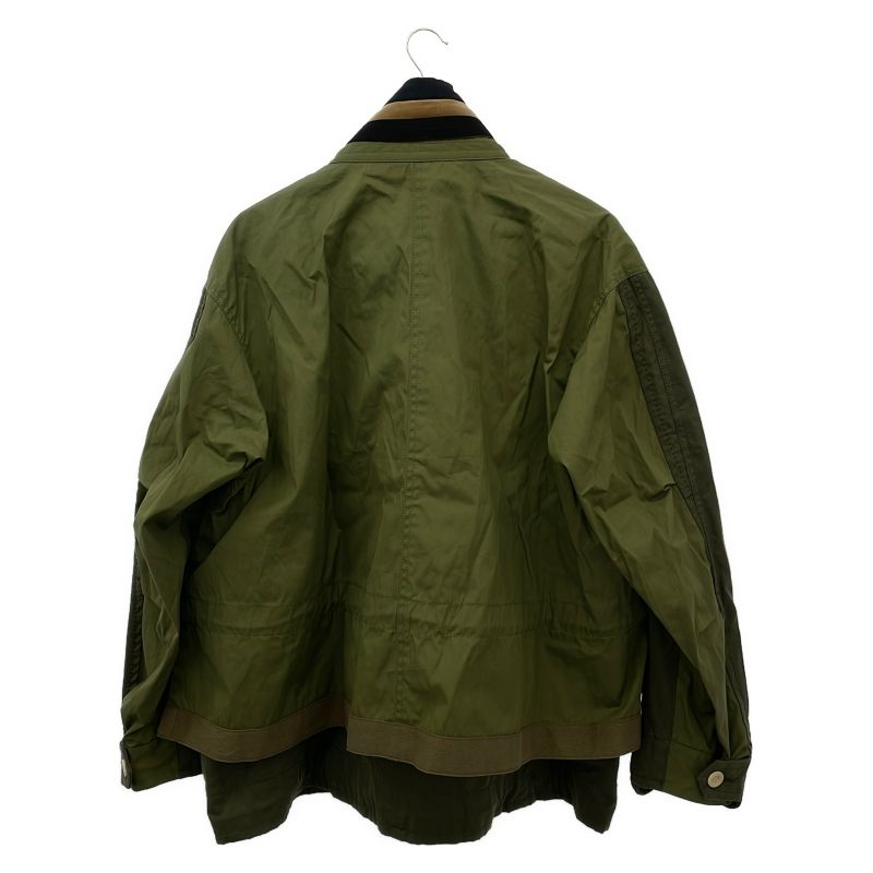 【中古】sacai 20AW ファブリックコンボジャケット サイズ1 20-02211M サカイ[19][240019517676] 中古】sacai 20AW ファブリックコンボジャケット サイズ1 20-02211M