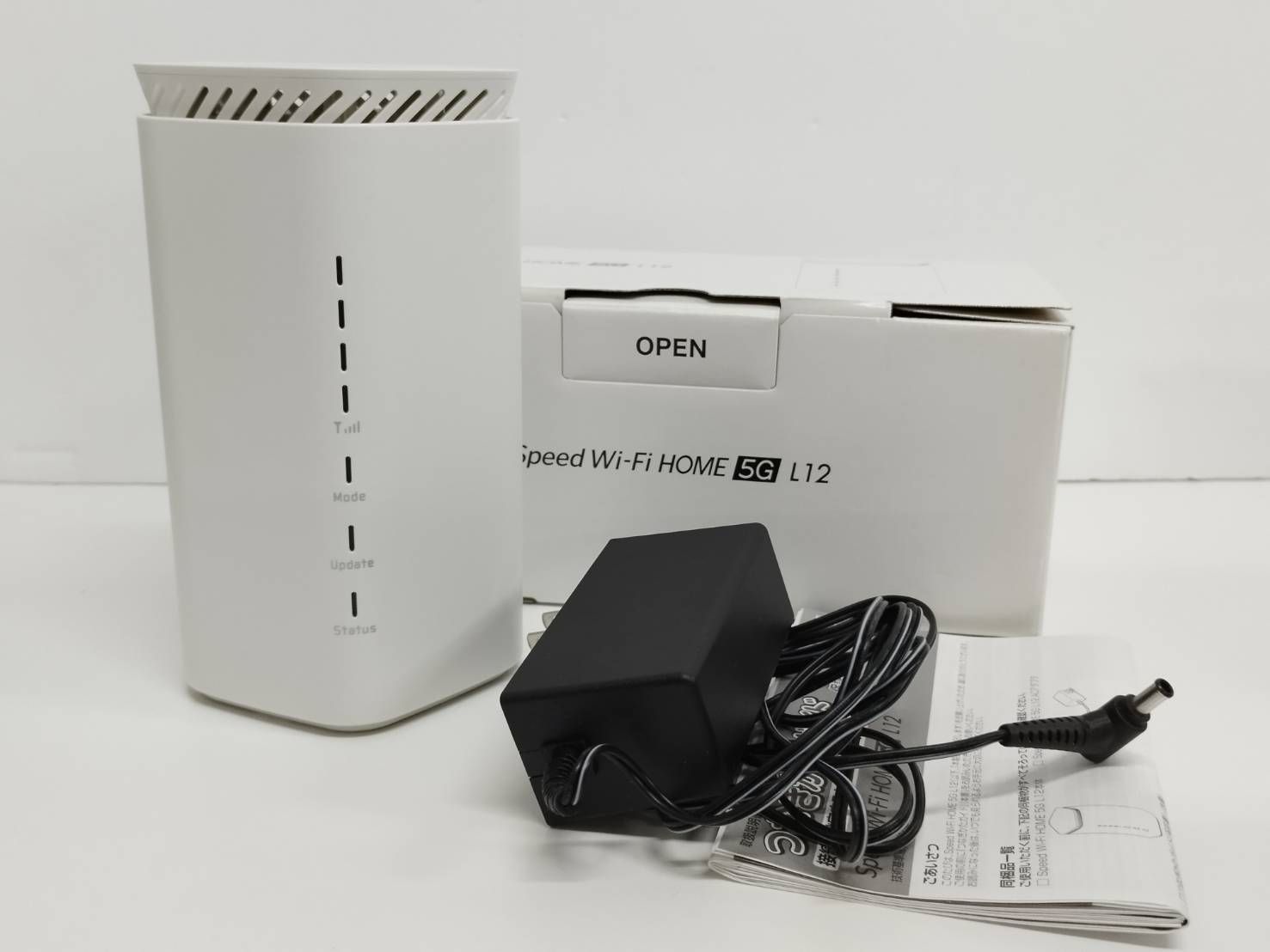 NEC - ホームルーター Speed Wi-Fi HOME 5G L12(SIMフリー)の通販 by