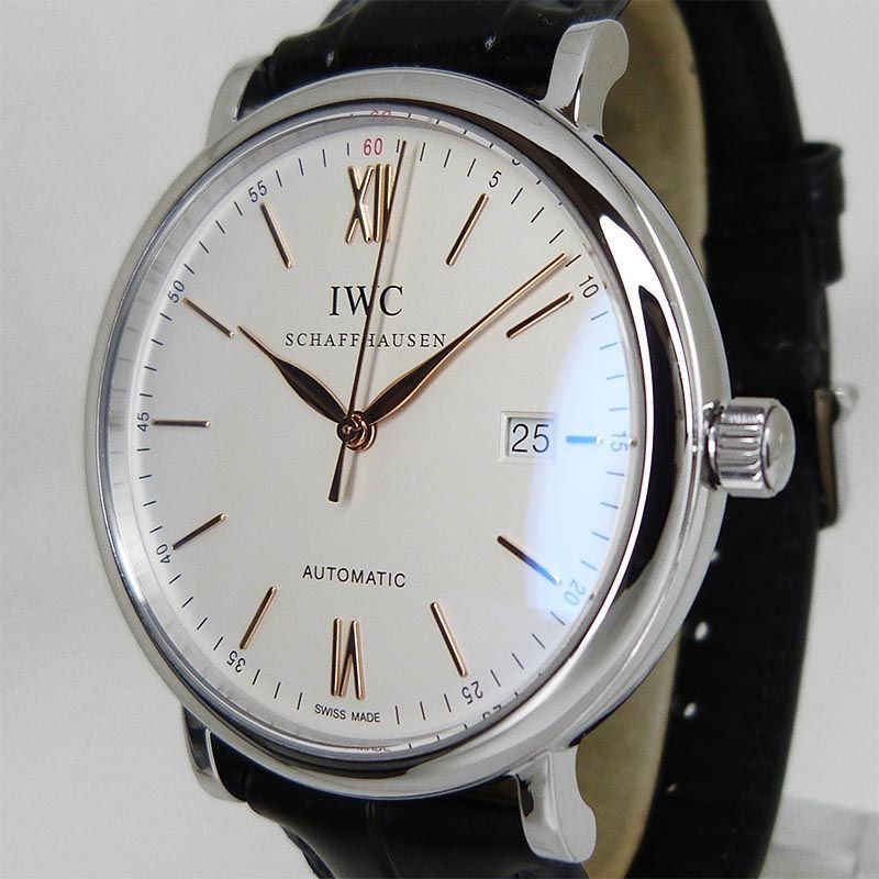  IWC IW356517 ポートフィノ オートマティック ブラウン系 自動巻き時計 腕時計(アナログ)