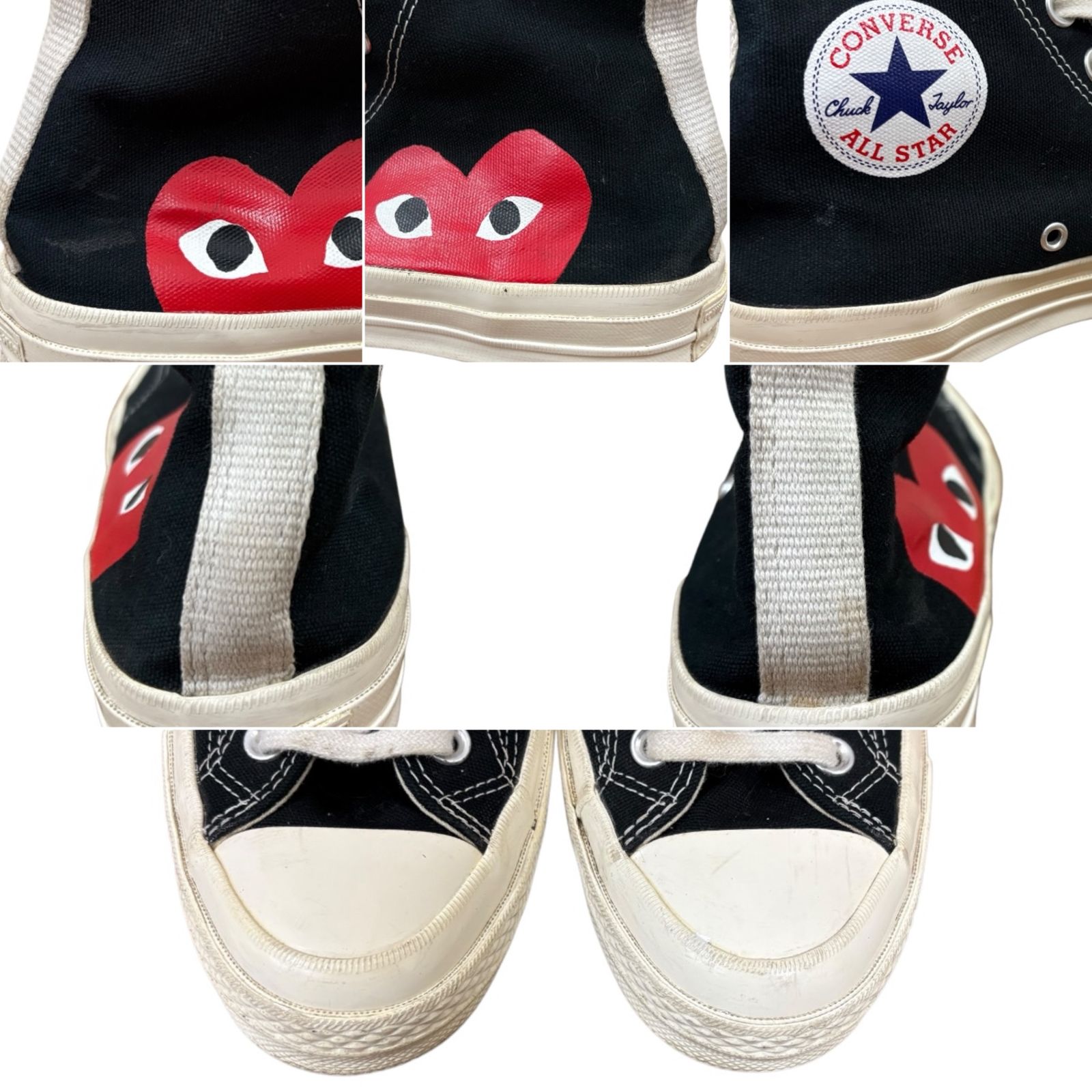 CONVERSE (コンバース) ×PLAY COMME des GARCONS スニーカー Chuck 