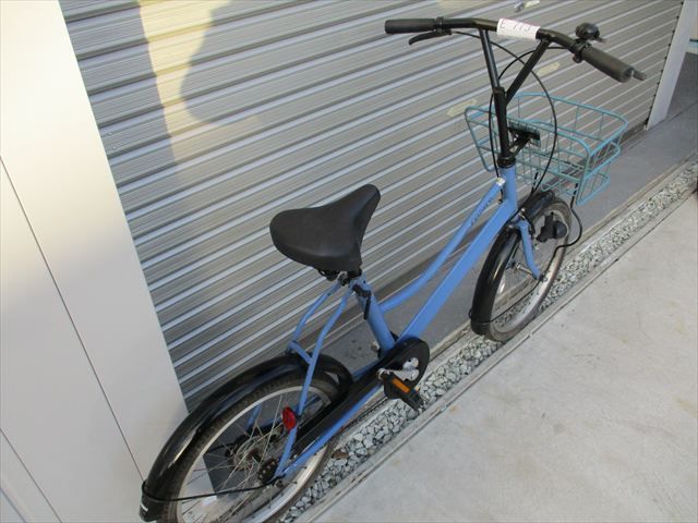 E773☆整備済み☆完成車発送☆ミニベロ中古自転車☆アサヒ ブルー【20 