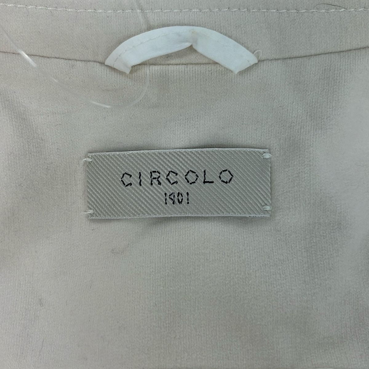 CIRCOLO1901(チルコロ) ジャケット サイズ40 M レディース美品 - 白 