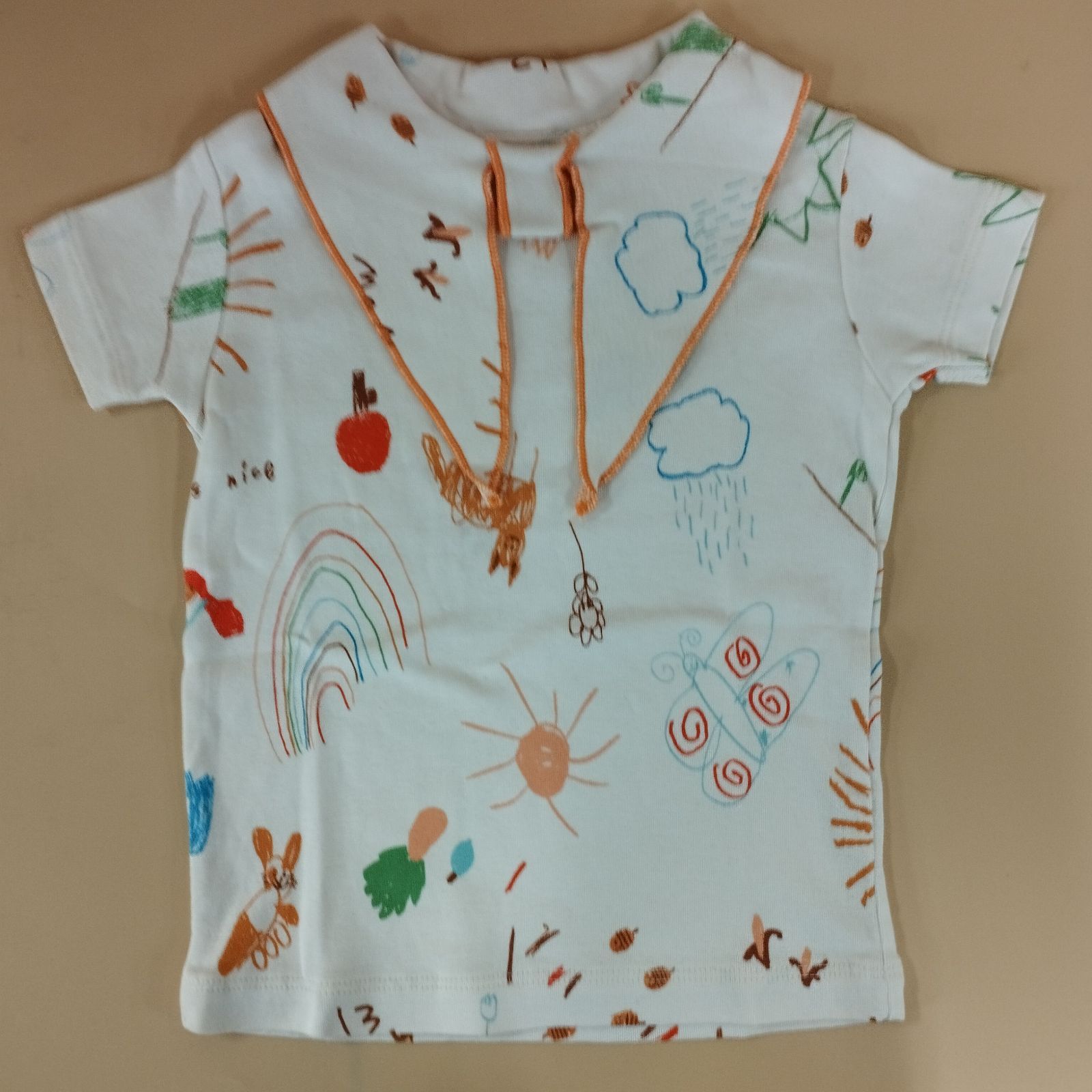 D36335】ミーシャアンドパフ らくがき スカウト トップ Tシャツ 