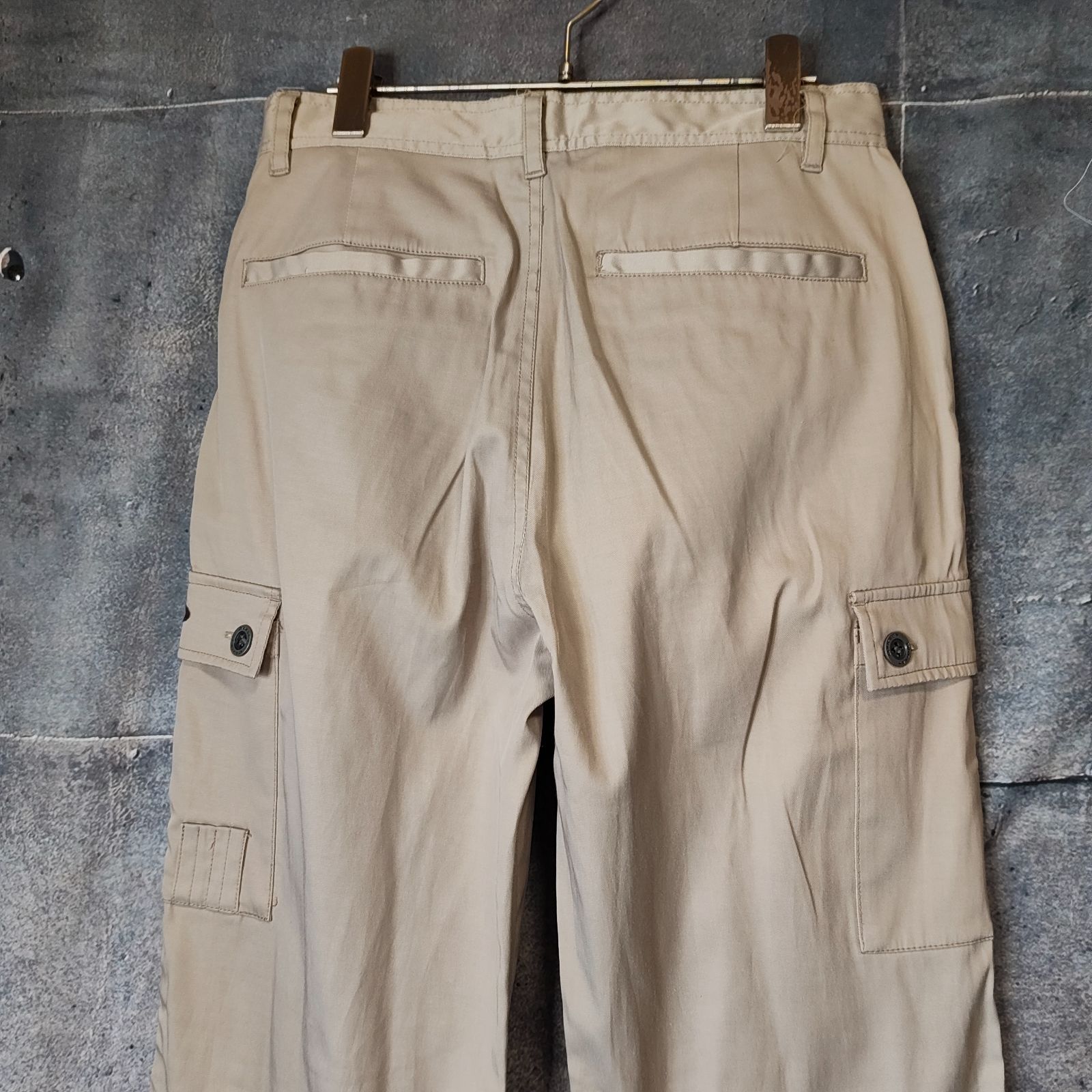 00s OAKLEY オークリー テック カーゴパンツ ベージュ W32 Lサイズ相当