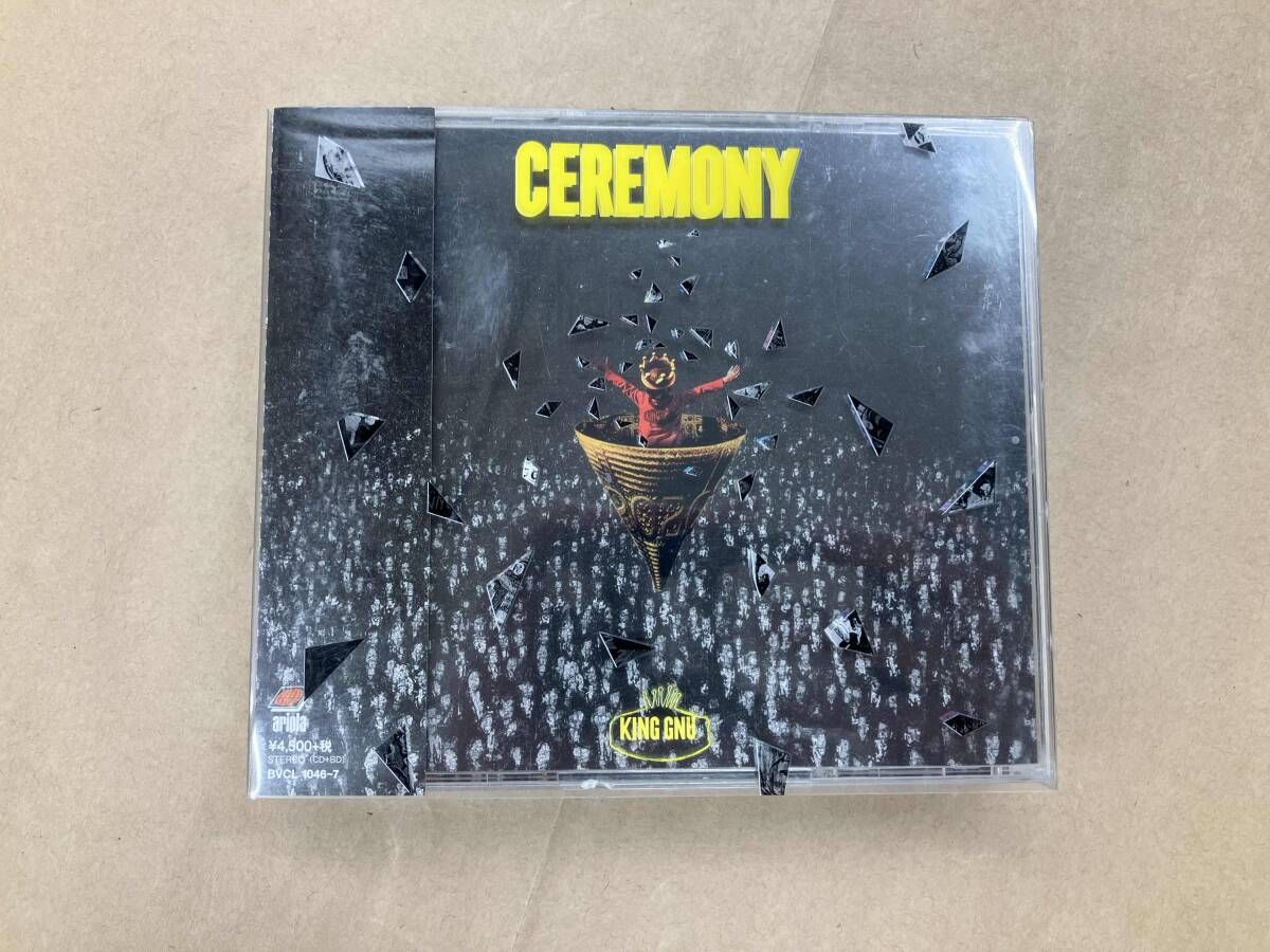 King Gnu CD CEREMONY(初回生産限定盤)(Blu-ray Disc付) - メルカリ
