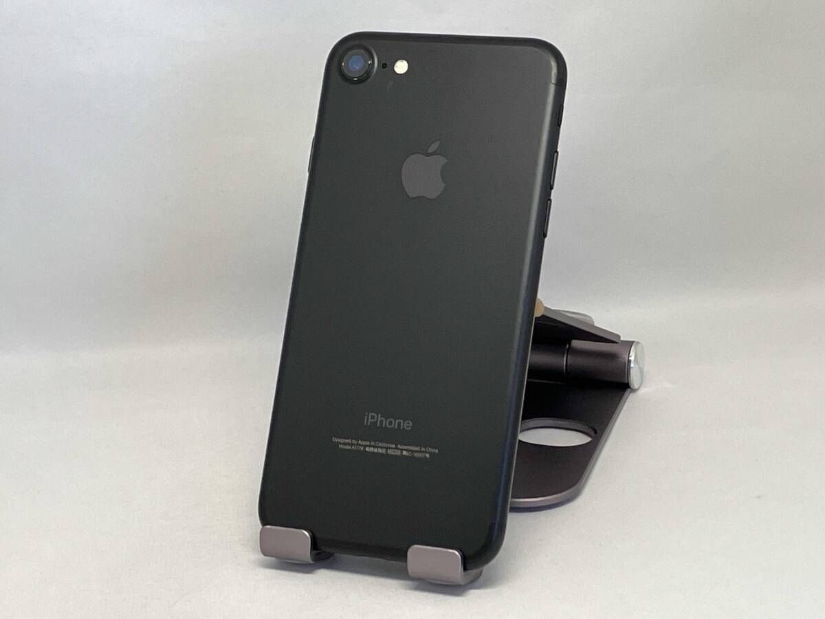 iPhone 7 32GB ブラック (MNCE2J/A) au SIMロックなし - メルカリ