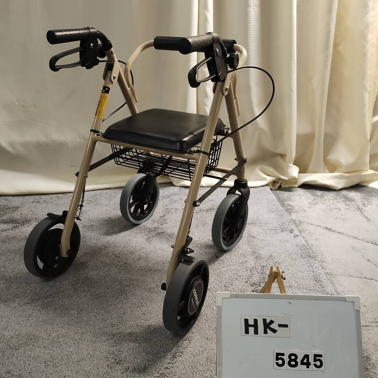 竹虎 歩行器 ハッピーミニ 歩行車 シルバーカー | コンパクト ハッピー
