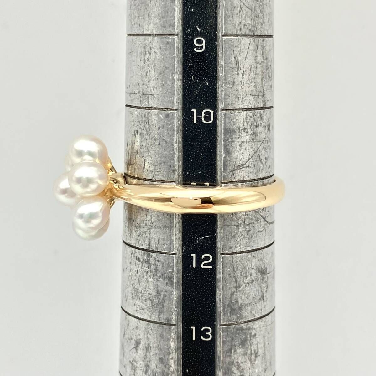 箱付き】TASAKI リング 真珠 K18 11号 総重量3.50g 田崎真珠 パール 18 