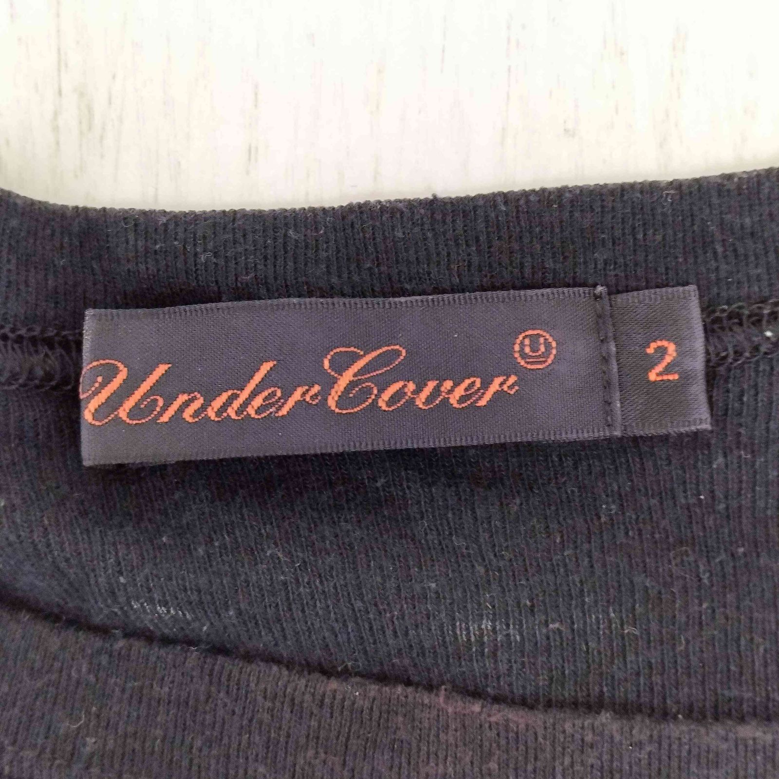 アンダーカバー UNDERCOVER 2007SS Purple期 Languid復刻 歪みイチゴT