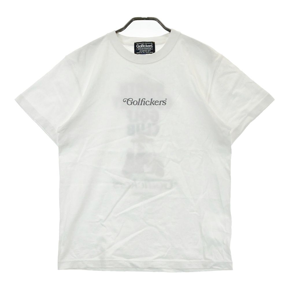 サイズ：M Golfickers ゴルフィッカーズ 半袖Tシャツ ホワイト系