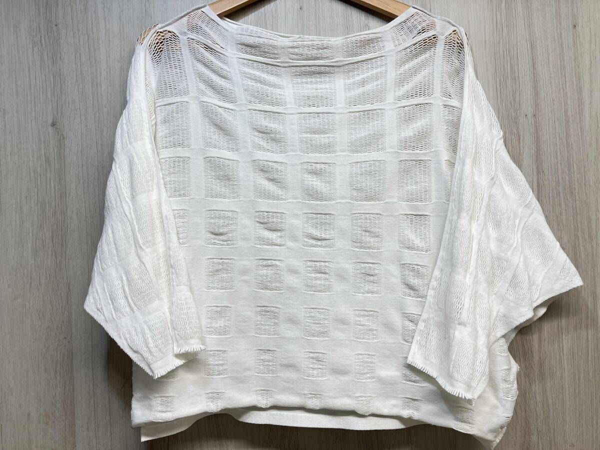 レディース ISSEY MIYAKE イッセイミヤケ IM72KK715 半袖ニット ニット 