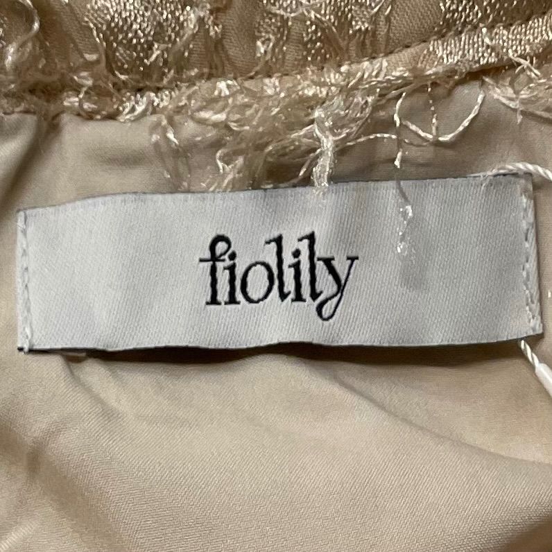 新品 タグ付 未使用 fiolily フィオリリー シャギーアメスリワンピース 