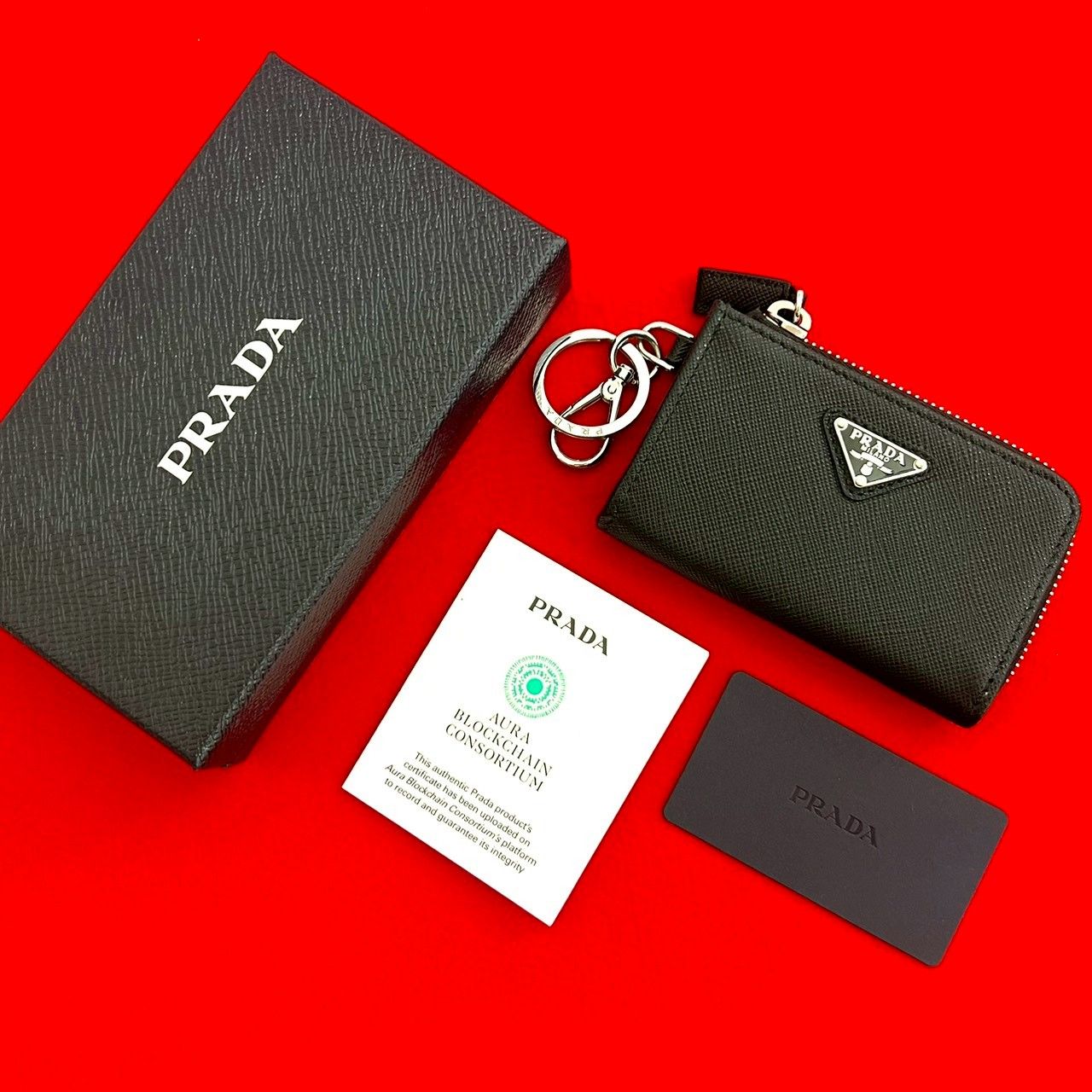 ○プラダ コインケース 財布○PRADA 小銭入れ 未使用