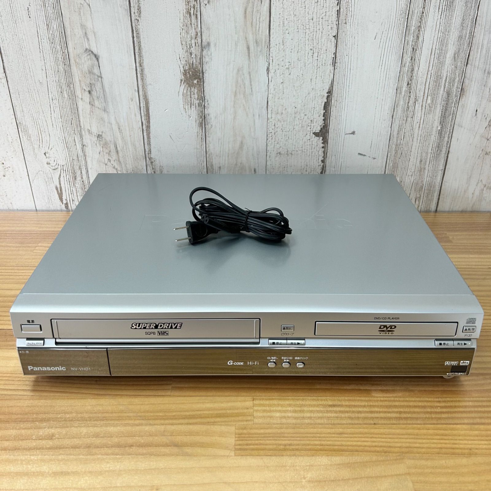パナソニック VHS DVD 一体型ビデオデッキ NV-VHD1 【公式通販】