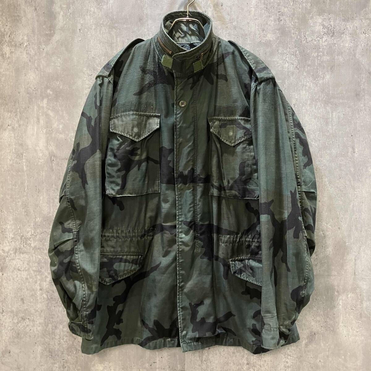 Military ミリタリー M-65 GENERALジップ カモ柄 フィールドジャケット 