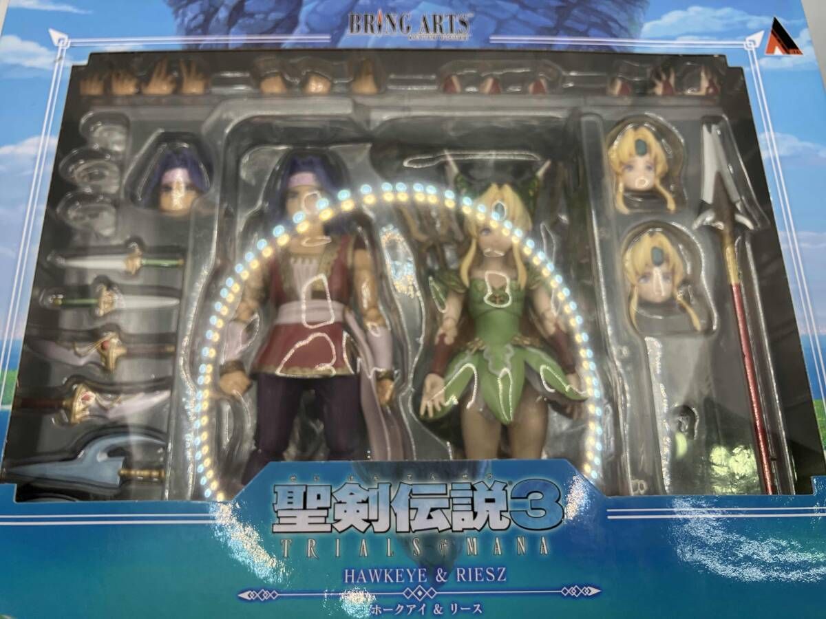 未開封品 現状品 スクウェア・エニックス ホｰクアイ&リｰス BRING ARTS 
