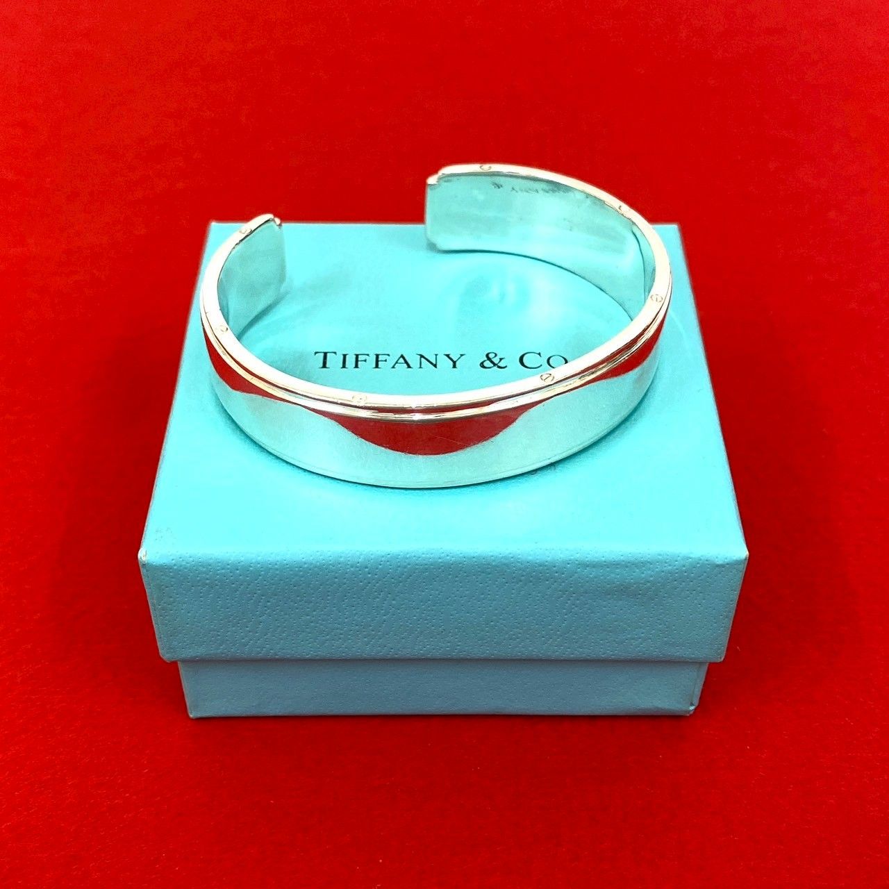 Tiffany & Co. メトロポリス　バングル 極 美品 希少品 TIFFANY&Co. ティファニー メトロポリス シルバー925