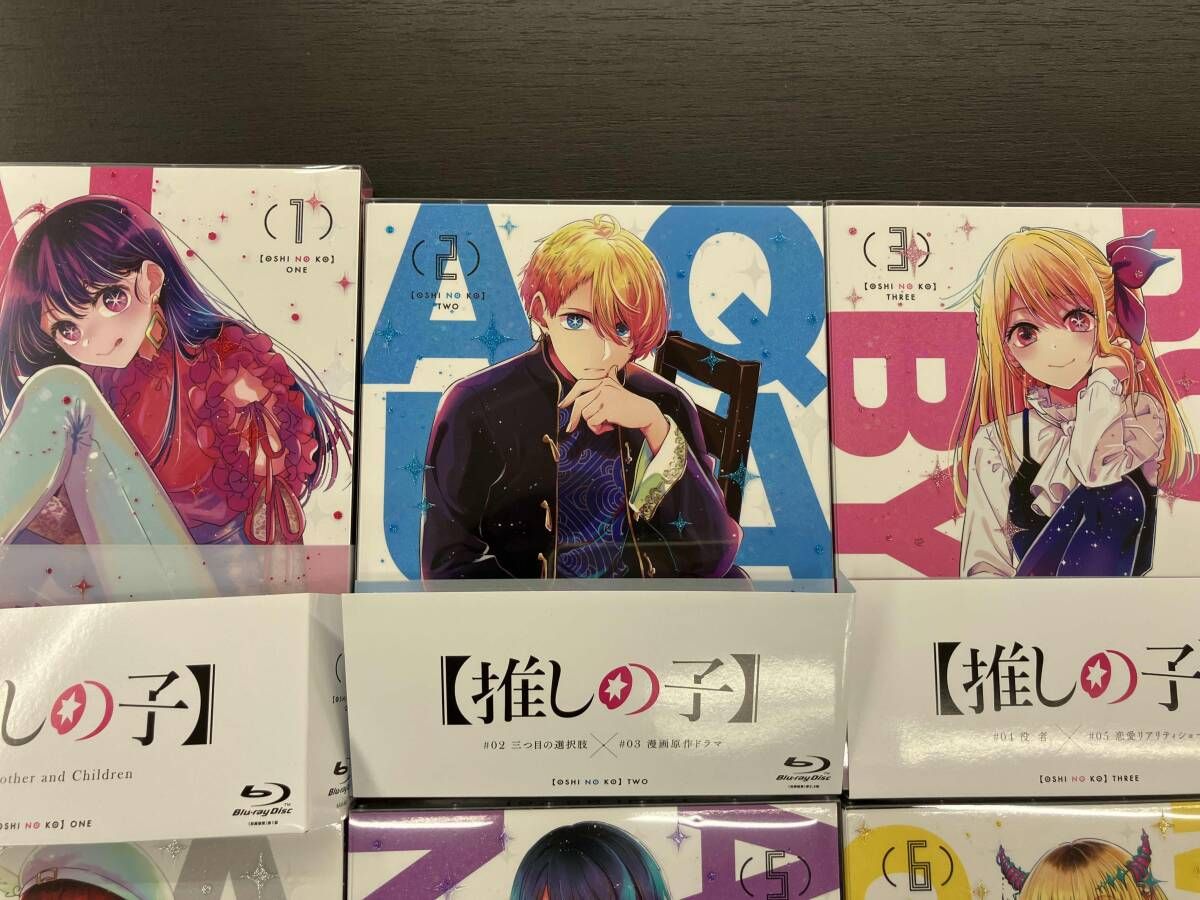 推しの子 1~6 Blu-ray Disc 赤坂アカ 横槍メンゴ」 ブルーレイ Blu-ray