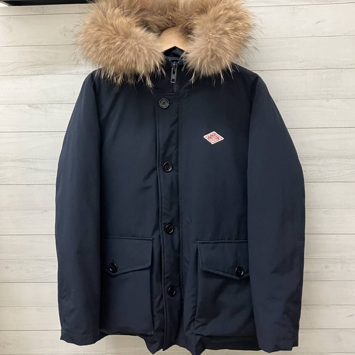 DANTON ダントン ダウンジャケット JD-8535 タッサーダウン メンズ XL 