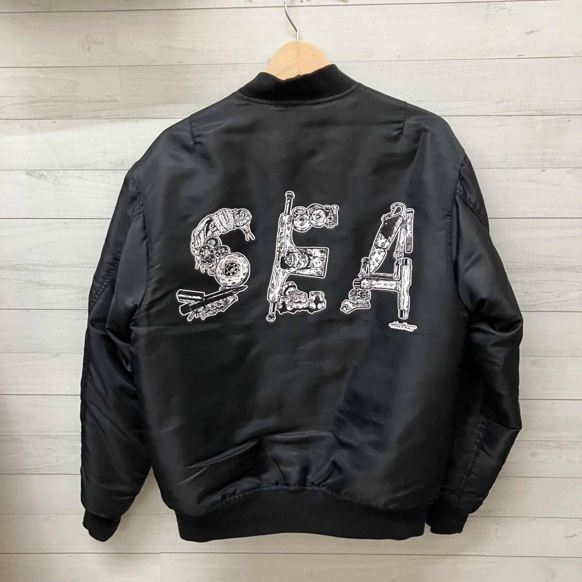 WIND AND SEA × HIROTTON ウィンダンシー× ヒロットン ブルゾン MA-1