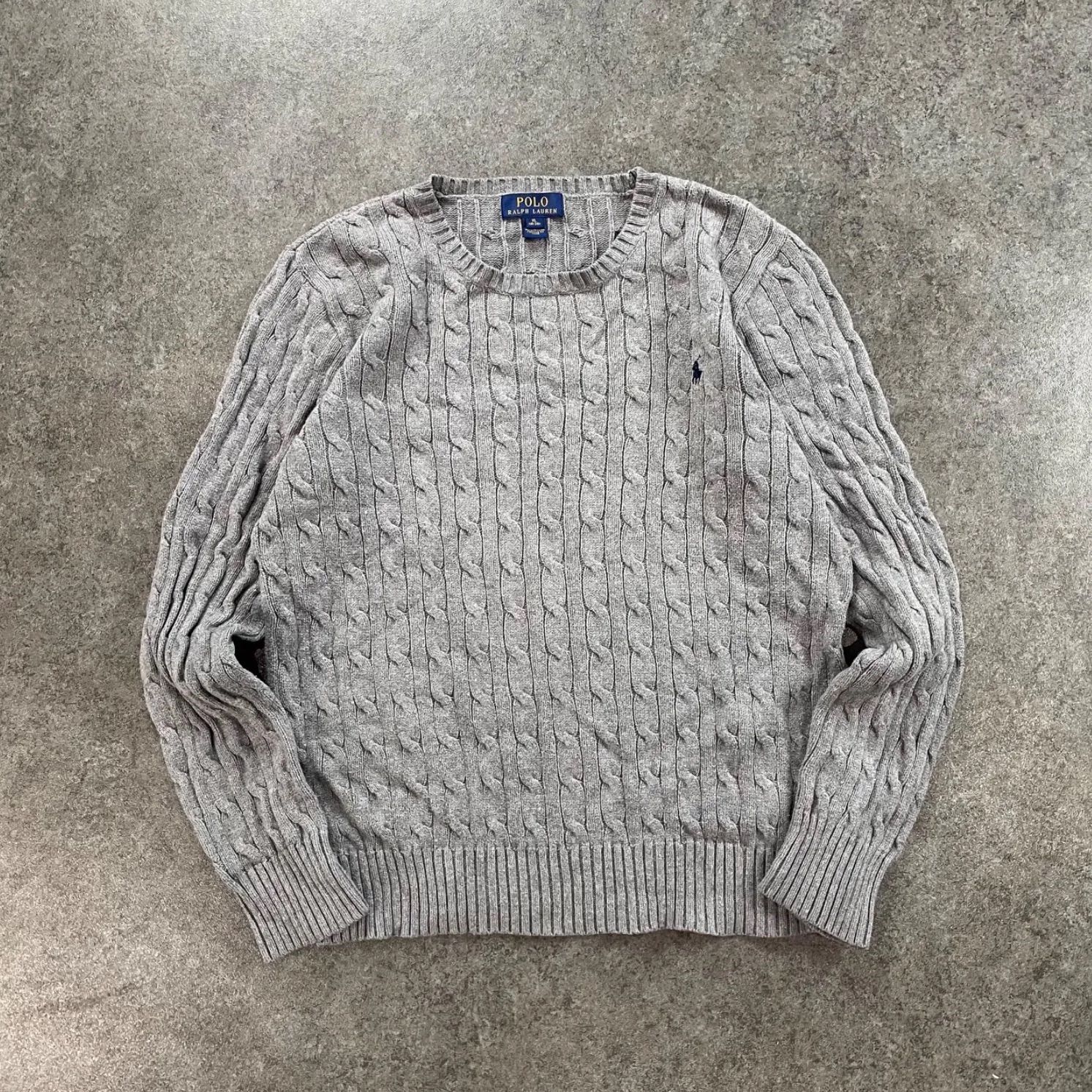 POLO RALPH LAUREN Cable Chain Knit Sweater ポロラルフローレン
