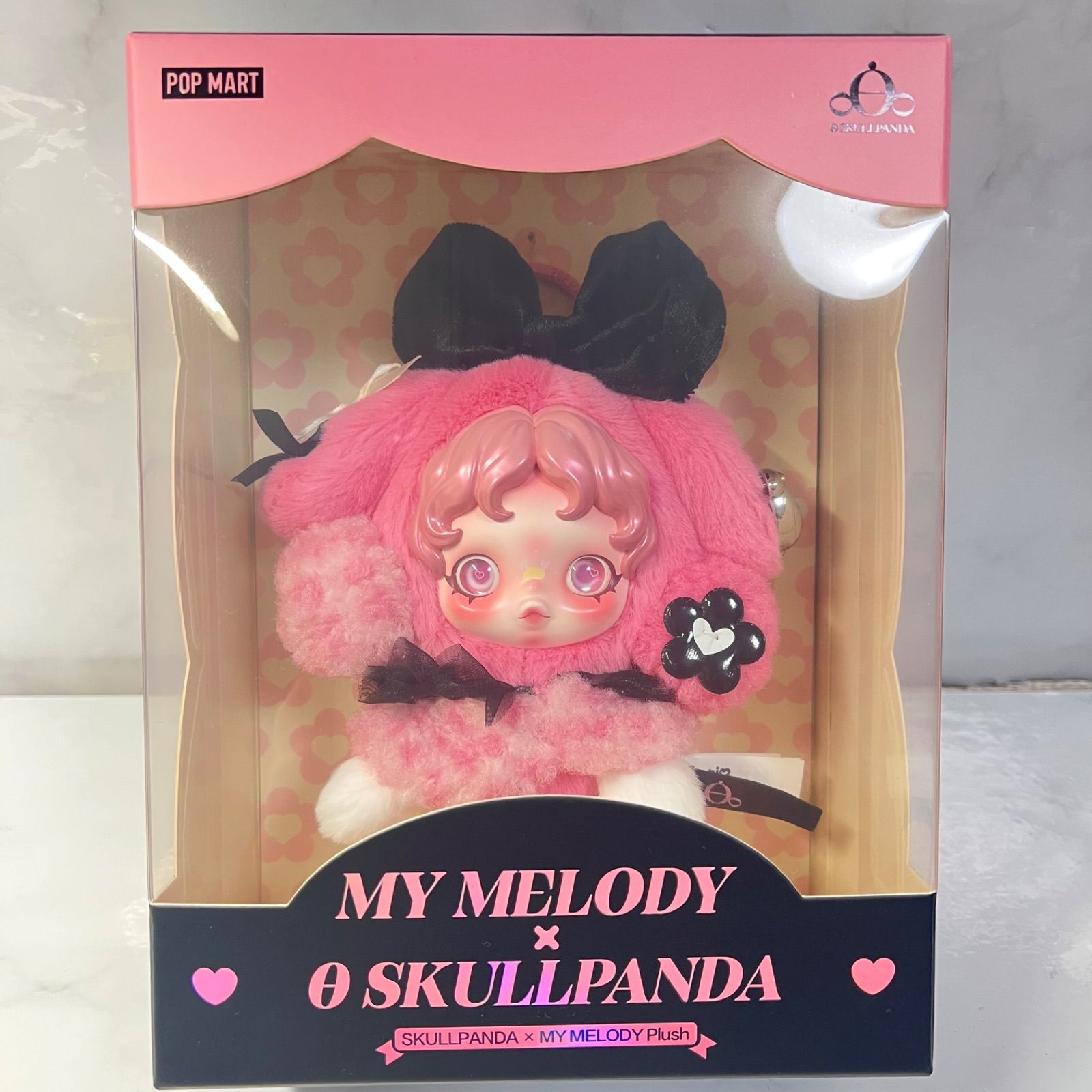 SKULLPANDA × MY MELODY ぬいぐるみペンダント スカルパンダ マイメロ 