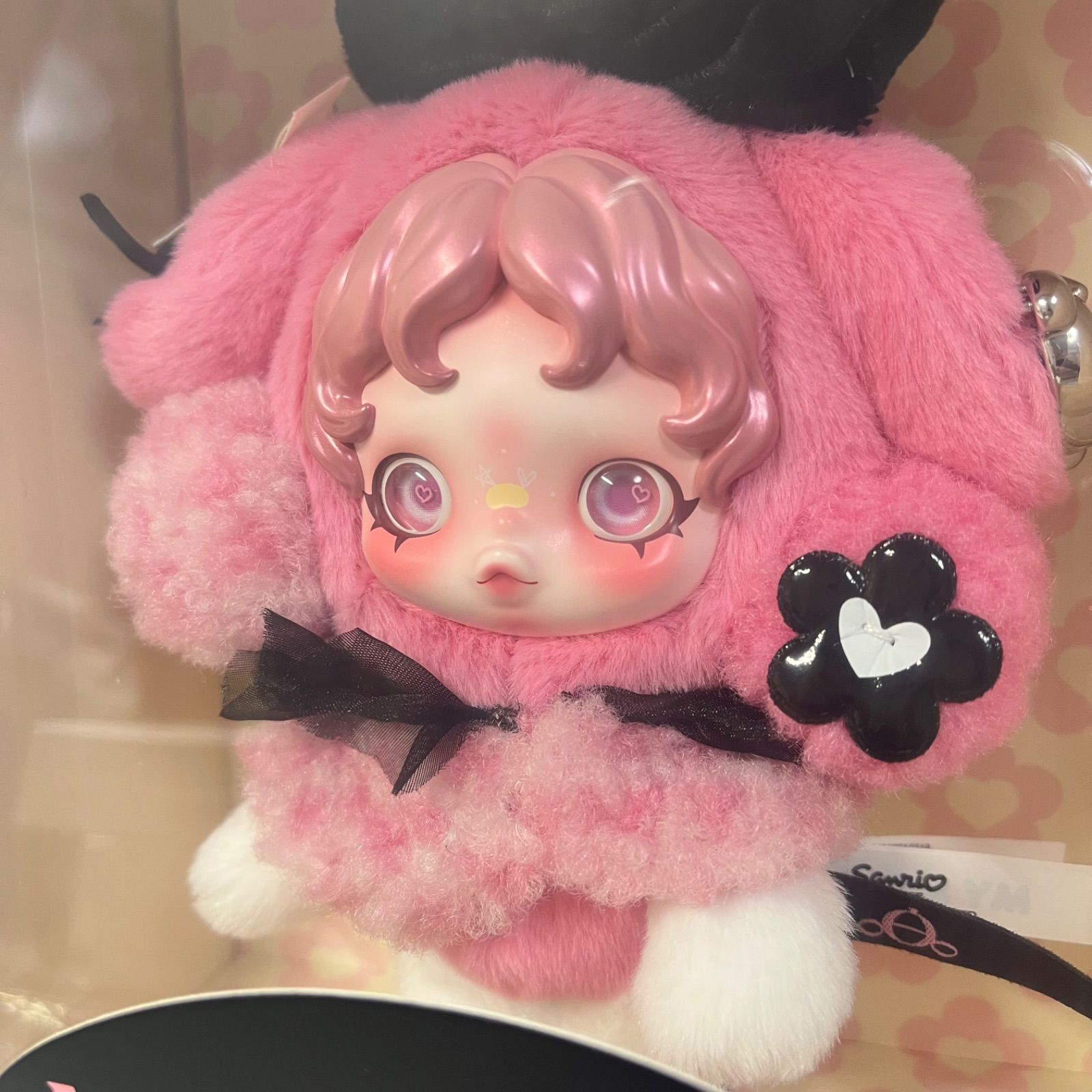 SKULLPANDA × MY MELODY ぬいぐるみペンダント スカルパンダ マイメロ 