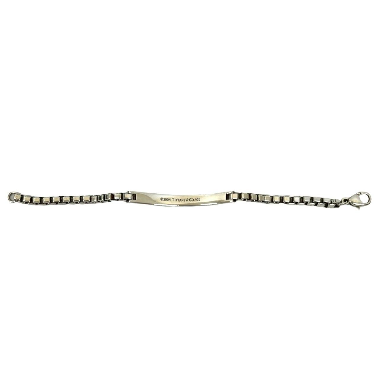 極 美品 袋付き TIFFANY&Co. ティファニー ベネチアンリンク ID