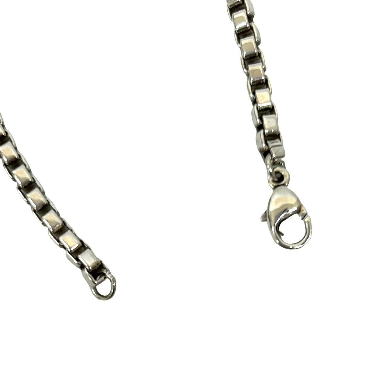 極 美品 袋付き TIFFANY&Co. ティファニー ベネチアンリンク ID