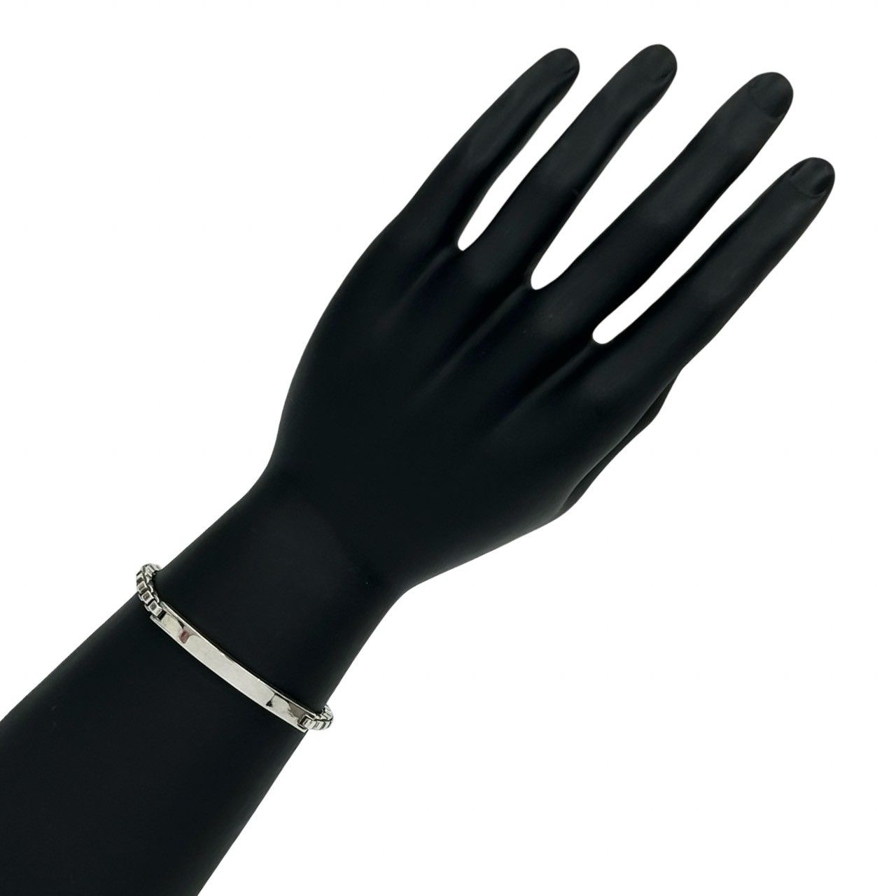 極 美品 袋付き TIFFANY&Co. ティファニー ベネチアンリンク ID