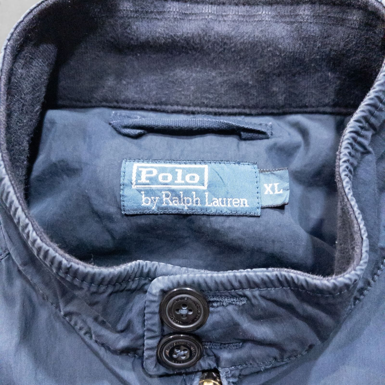 90s POLO ラルフローレン ドリズラージャケット ネイビー XL - メルカリ