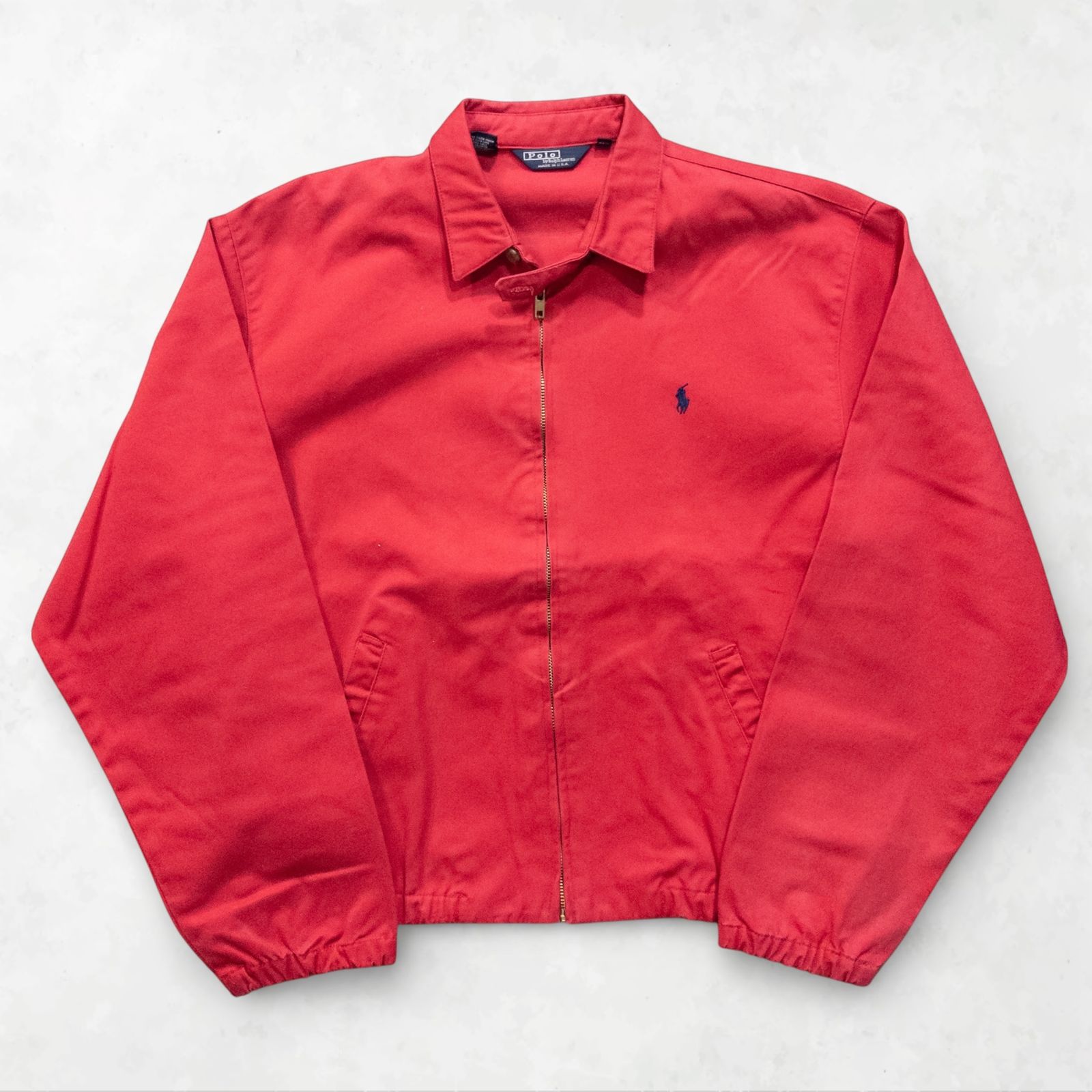 Polo Ralph Lauren 90s-00s 赤 スイングトップ Mサイズ ポロレッド