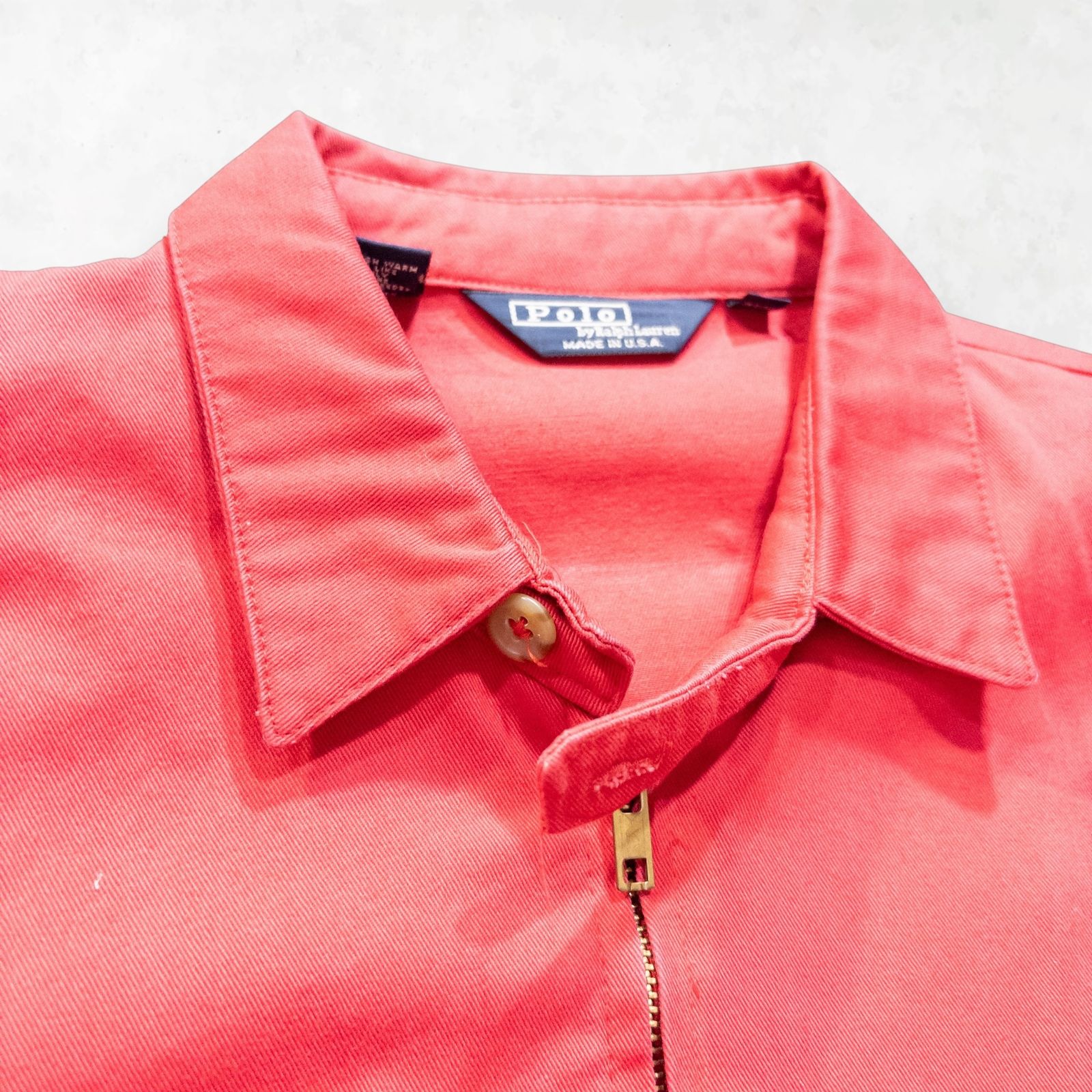 Polo Ralph Lauren 90s-00s 赤 スイングトップ Mサイズ ポロレッド 