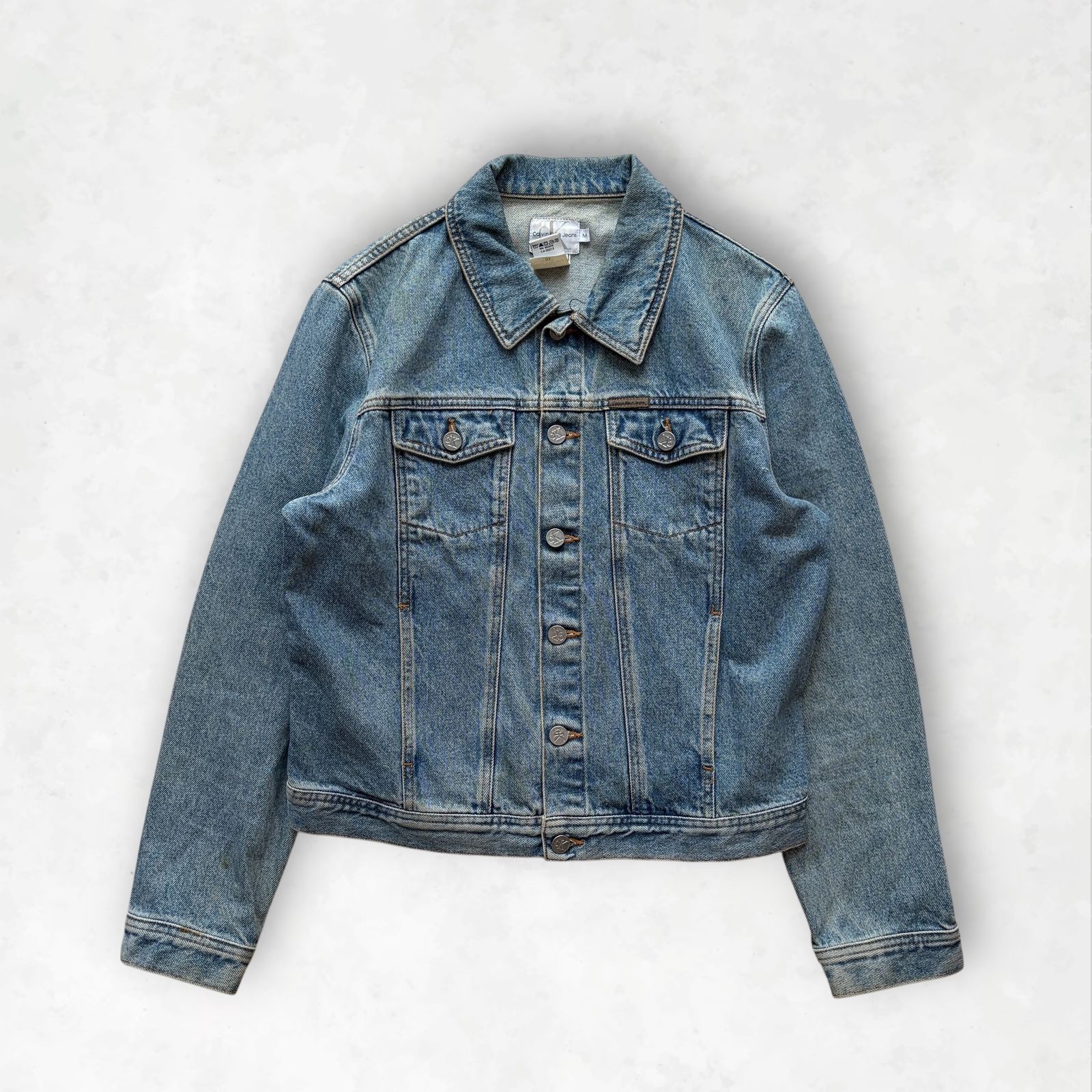 90s Calvin Klein Jeans デニムジャケット インディゴブルー - メルカリ