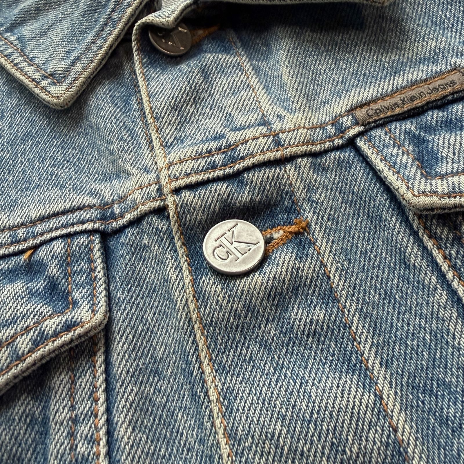 90s Calvin Klein Jeans デニムジャケット インディゴブルー - メルカリ