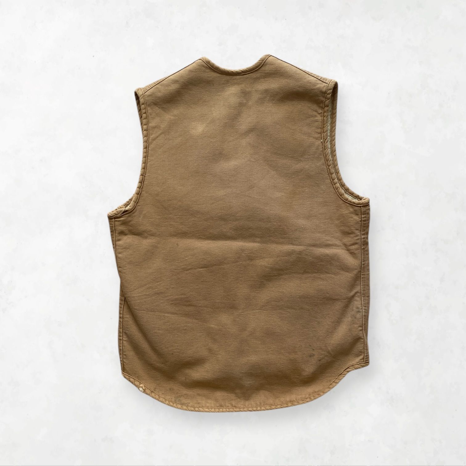 70s Carhartt カーハート ダックベスト ボアライニング MT - メルカリ