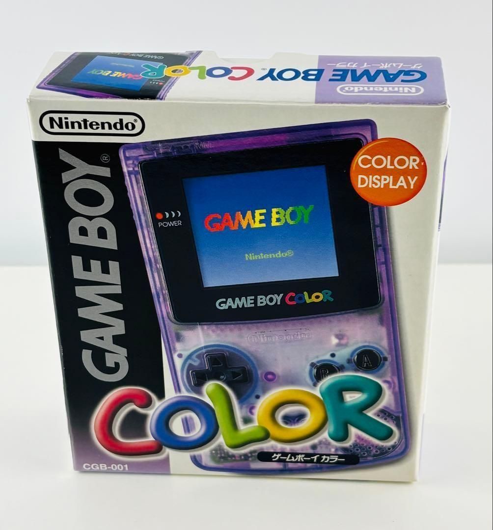 ゲームボーイカラー クリア 本体 任天堂 ゲームボーイカラー クリア
