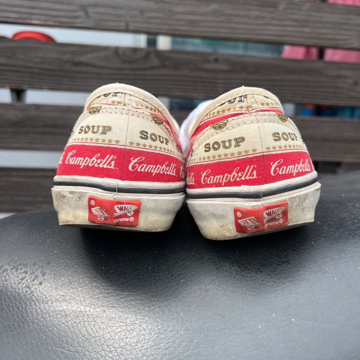 シュプリーム別注キャンベル・スープAuthentic Pro新品27.0cm限定 シュプリーム別注キャンベル・スープAuthentic Pro新品27.0cm限定