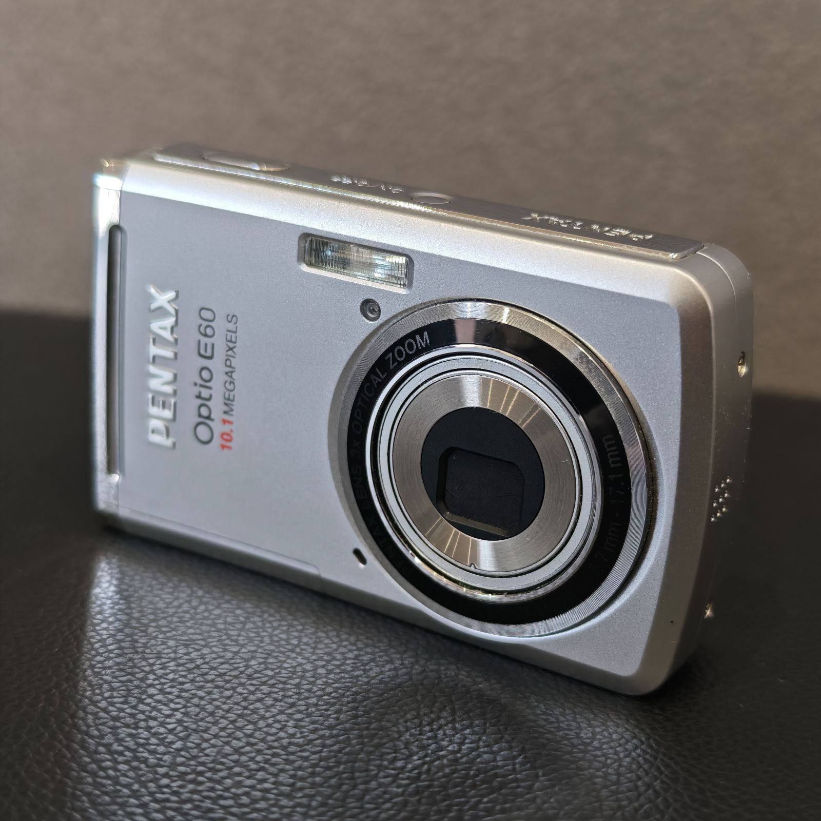 PENTAX Optio E60 シルバー 動作確認済 ペンタックス - メルカリ