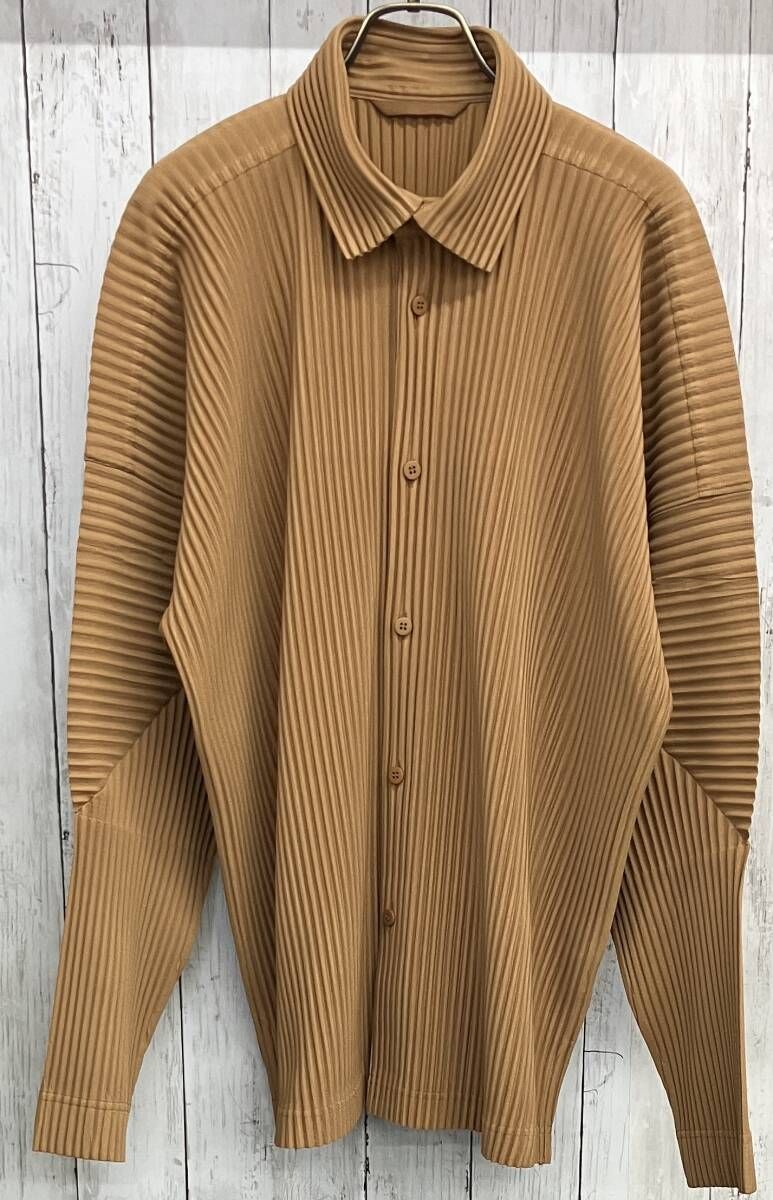 HOMME PLISSÉ ISSEY MIYAKE プリーツシャツ オムプリッセ イッセイ